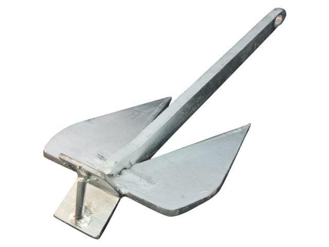 Talamex French Britany anker - 6 kg - gegalvaniseerd, Watersport en Boten, Accessoires en Onderhoud, Ophalen of Verzenden