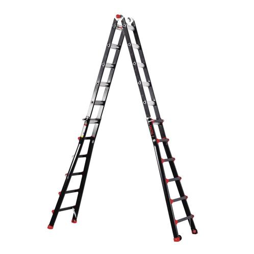 Vouwladder Big One 4x6, Doe-het-zelf en Verbouw, Ladders en Trappen, Ladder, Nieuw, Verzenden