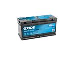 Exide AGM accu | EK1050 | 12V 105Ah, Auto-onderdelen, Accu's en Toebehoren, Ophalen of Verzenden, Nieuw