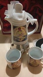 Koffiepot (5) - Porselein, Staal