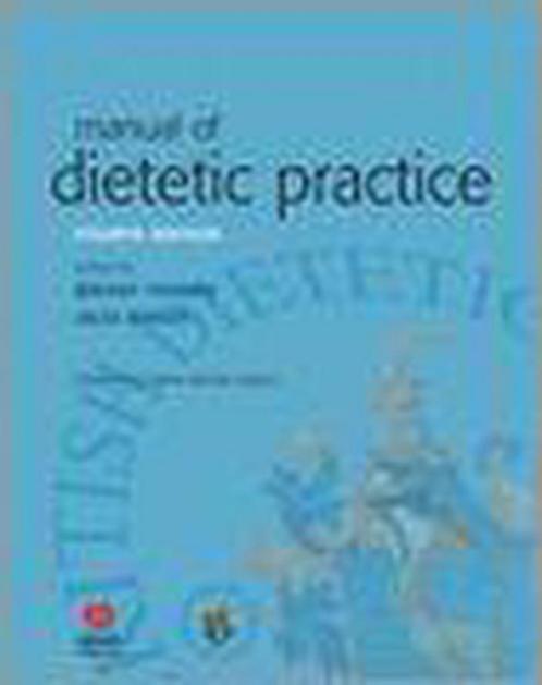 Manual Of Dietetic Practice 9781405135252 Briony Thomas, Boeken, Overige Boeken, Zo goed als nieuw, Verzenden