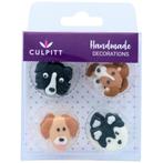 Culpitt Suikerdecoratie Honden 12st., Hobby en Vrije tijd, Taarten en Cupcakes maken, Verzenden, Nieuw
