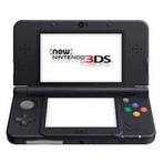 NEW Nintendo 3DS - Zwart 3DS Garantie & snel in huis! /*/, Ophalen of Verzenden, Zo goed als nieuw, Zwart
