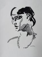 Kees Van Dongen (1877-1968) - Jeune fille brune