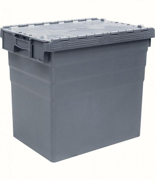 Distributiebak 600x400x516 mm 95L Nestbaar Stapelbaar Grijs,, Doe-het-zelf en Verbouw, Overige Doe-het-zelf en Verbouw, Nieuw