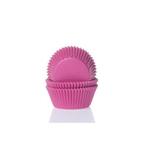 Cupcake Cups HoM MINI Fuchsiaroze 35x23mm. 60st., Verzenden, Nieuw