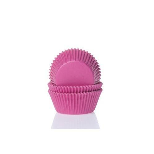 Cupcake Cups HoM MINI Fuchsiaroze 35x23mm. 60st., Hobby en Vrije tijd, Taarten en Cupcakes maken, Nieuw, Verzenden