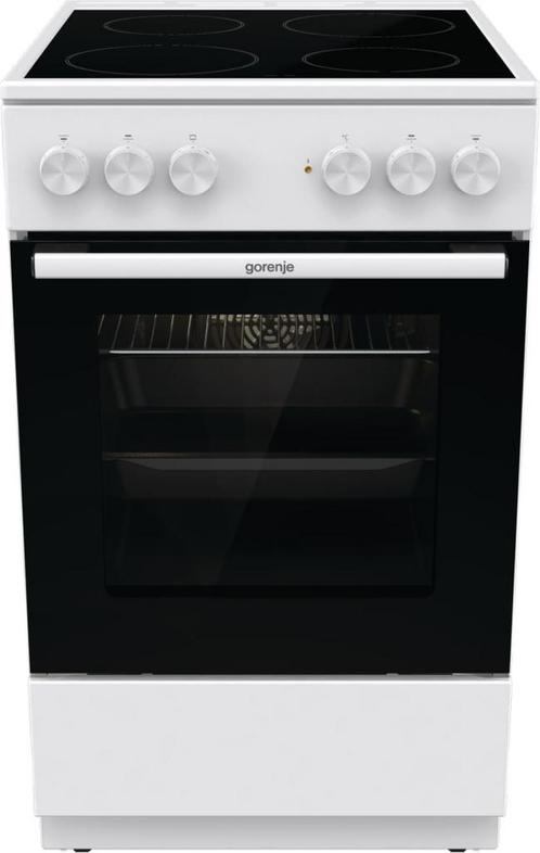 Gorenje GEC5A41WG Vrijstaand fornuis Electrisch Keramisch399, Witgoed en Apparatuur, Fornuizen, Keramisch, Nieuw, 95 cm of meer