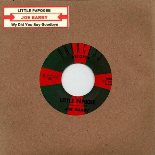 Joe Barry - Little Papoose + Why Did You Say Goodbye (Vin..., Cd's en Dvd's, Vinyl Singles, Verzenden