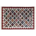india - Platte geweven tapijt - Vloerkleed - 180 cm - 120 cm, Huis en Inrichting, Nieuw