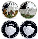 Palau. 5 Dollars 2010/2011 World of Wonders - Neuschwanstein