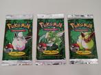 Pokémon - 3 Booster pack - Jungle booster - WOTC - Base set, Hobby en Vrije tijd, Verzamelkaartspellen | Pokémon, Nieuw