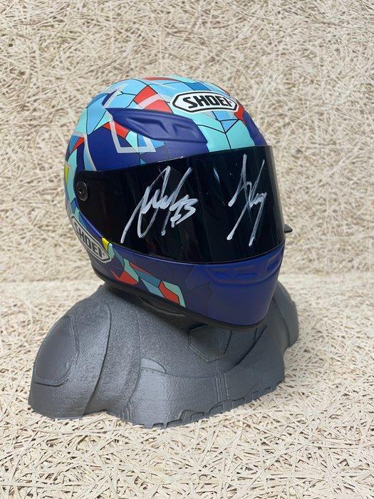 Marc Marquez / Alex Marquez - Schaal 1/2 helm, Verzamelen, Automerken, Motoren en Formule 1