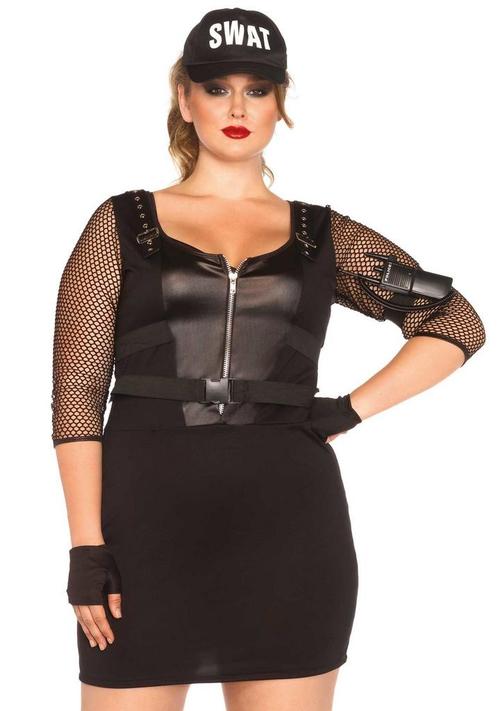 Swat Jurk Plus Size Luxe, Kleding | Dames, Carnavalskleding en Feestkleding, Nieuw, Ophalen of Verzenden