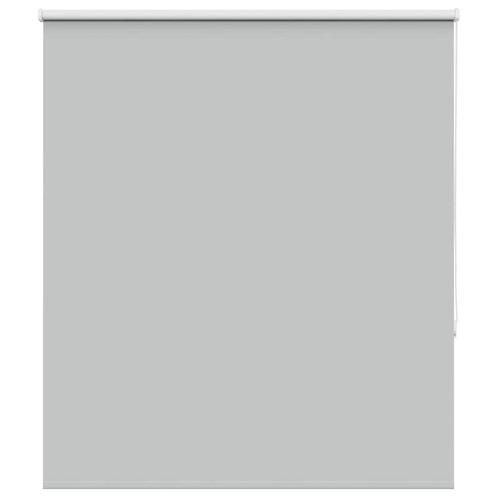 vidaXL Rolgordijn verduisterend 140x130 cm stofbreedte 136,6, Huis en Inrichting, Stoffering | Gordijnen en Lamellen, Grijs, Nieuw