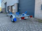 Nieuwe boottrailers Zeer scherp geprijsd!  Inclusief COC., Ophalen, Minder dan 1500 kg, Sloepentrailer, Met rollen