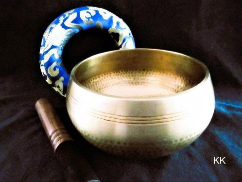 Klankschaal - Nepal - Grote 15 cm originele handgemaakte, Antiek en Kunst, Antiek | Overige Antiek