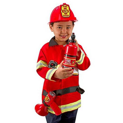 Brandweer kostuum kids - Brandweer kleding, Kinderen en Baby's, Carnavalskleding en Verkleedspullen, Ophalen of Verzenden