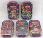 Pokémon - 5 Box - Mega Heroes - Mega Evolution Mini Tin -, Nieuw