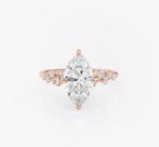 Verlovingsring - 18 karaat Roségoud - 1.26ct. tw. Diamant