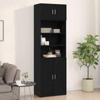vidaXL Wandkast Zwart eiken 70 x 42.5 x 40 cm Bewerkt hout, Huis en Inrichting, Minder dan 50 cm, Verzenden, Nieuw, Minder dan 100 cm