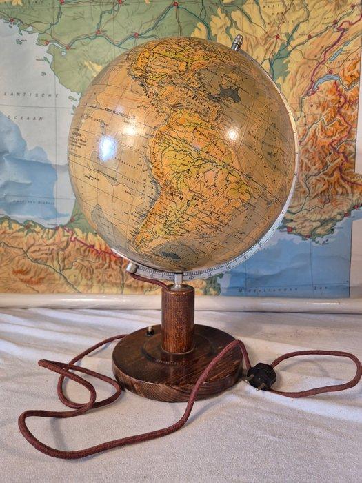 Tafelblad globe - Prof. Dr. A. Krause Uitgaaf van Paul Räth, Antiek en Kunst, Antiek | Overige Antiek