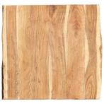 vidaXL Tafelblad 58x(50-60)x3,8 cm massief acaciahout, Huis en Inrichting, Tafels | Eettafels, Verzenden, Nieuw