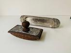 Art nouveau - Bureauset (2) - Zilver, Hout, Antiek en Kunst