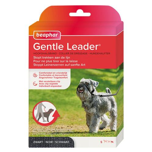 Beaphar Gentle Leader S Zwart, Dieren en Toebehoren, Honden-accessoires, Nieuw, Verzenden