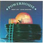 cd - Powerhouse - Night Life / Lovin Machine, Zo goed als nieuw, Verzenden