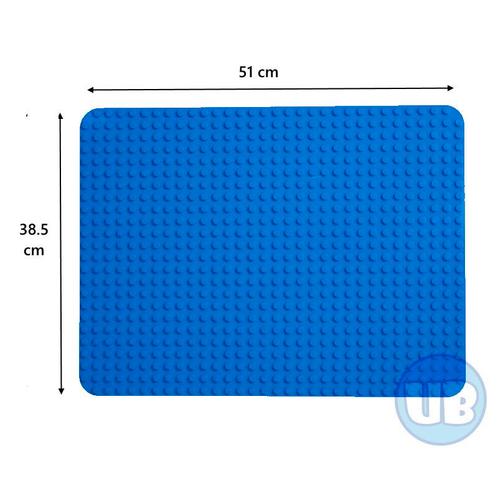 Grote XL bouwplaat blauw – 51 x 38,5 cm, Kinderen en Baby's, Speelgoed | Duplo en Lego, Nieuw, Verzenden