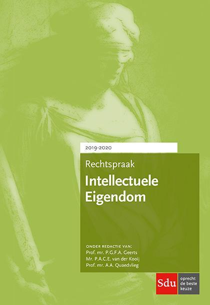 Rechtspraak Intellectuele Eigendom / 2019-2020 /, Boeken, Wetenschap, Gelezen, Verzenden