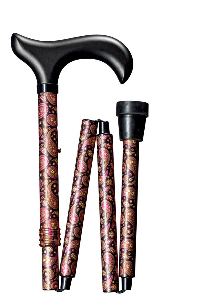 Opvouwbare wandelstok Gastrock DELUXE-FALTSTOCK PAISLEY, Diversen, Verpleegmiddelen, Nieuw, Ophalen of Verzenden
