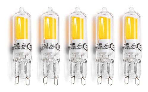 G9 steeklampje - 5 stuks - LED 2,2W - warmwit 3000K - vervan, Huis en Inrichting, Lampen | Overige, Nieuw, Verzenden