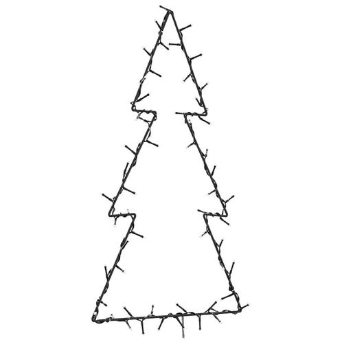 vidaXL Kerstverlichting kerstboom silhouet 80 LEDs warm wit, Diversen, Kerst, Nieuw, Verzenden