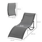 TRUUSK Set Van 2 Zonneligstoelen Tuinligstoelen Stofligstoel, Tuin en Terras, Overige Tuin en Terras, Verzenden, Nieuw