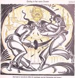 Oorlog in het verre Oosten op spotprent (lijst optie), Verzenden