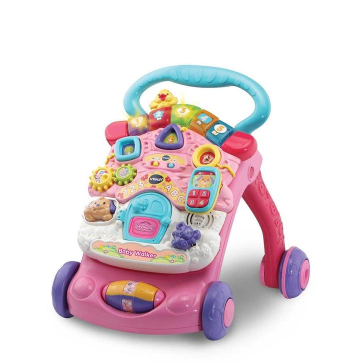 SHOWMODEL VTech Baby Walker loopwagen roze, Kinderen en Baby's, Speelgoed | Babyspeelgoed, Nieuw, Verzenden