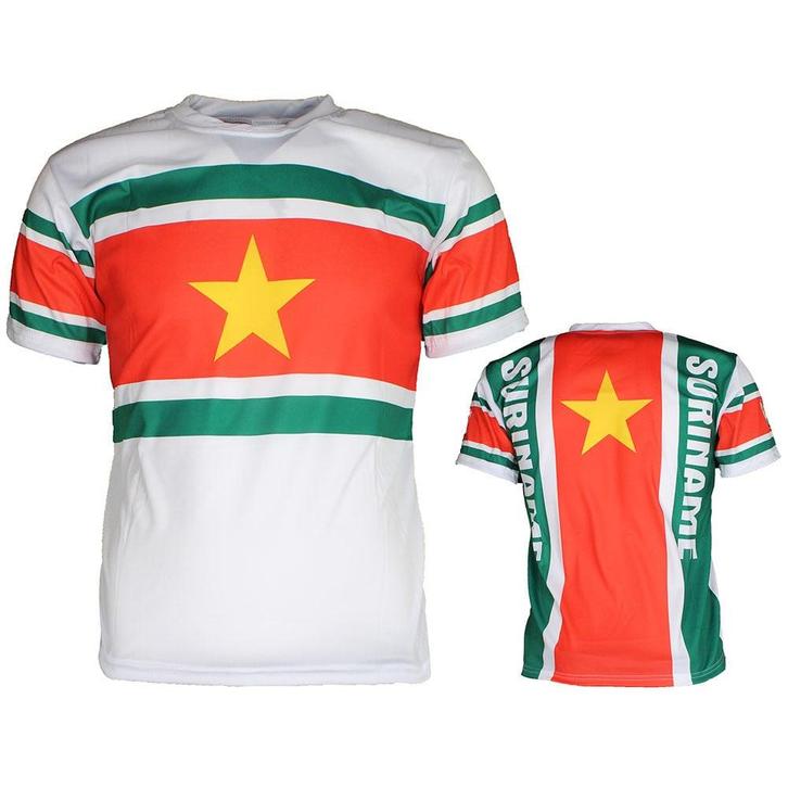 Suriname Vlag Voetbal Sport T-Shirt, Kleding | Heren, T-shirts, Verzenden