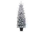 Kunstkerstboom - 249 Takken - 120 Warmwitte LED-Lampjes -150, Verzenden, Nieuw