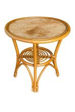 Bijzettafel - Bamboe, Rattan - Tafel van rattan