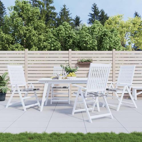 vidaXL Tuinstoelkussens 4 st 50x50x3 cm oxford stof, Huis en Inrichting, Woonaccessoires | Kussens, Nieuw, Verzenden