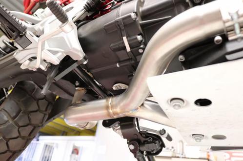 GPR - Spruitstuk Decat Pipe Manifold Moto-Guzzi V85TT, Motoren, Tuning en Styling