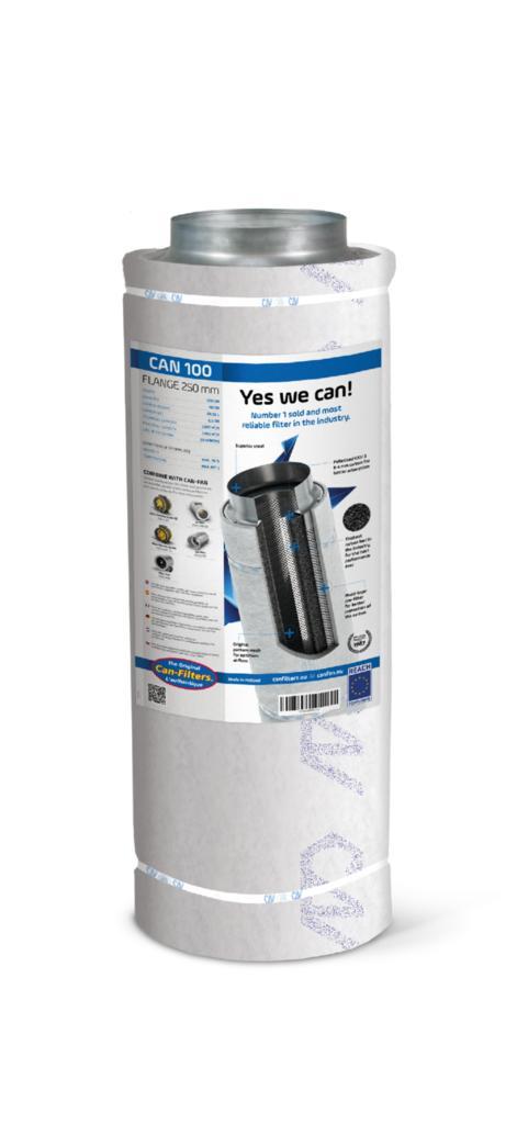 Can Filter 100 cm koolstoffilter (1400m3 / 250ø), Tuin en Terras, Kweekspullen, Nieuw, Ophalen of Verzenden