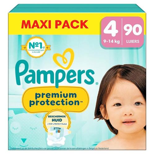 Pampers Premium Protection Maat 4 Luiers, Kinderen en Baby's, Overige Kinderen en Baby's, Nieuw, Verzenden