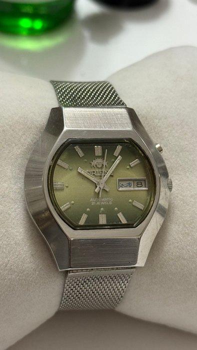 Orient - Day-Date - Zonder Minimumprijs - Yeil kadran -, Sieraden, Tassen en Uiterlijk, Horloges | Heren