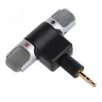 Externe Telefoon Microfoon Stereo - Mini-Jack 3.5mm Swivel, Muziek en Instrumenten, Microfoons, Ophalen of Verzenden, Nieuw