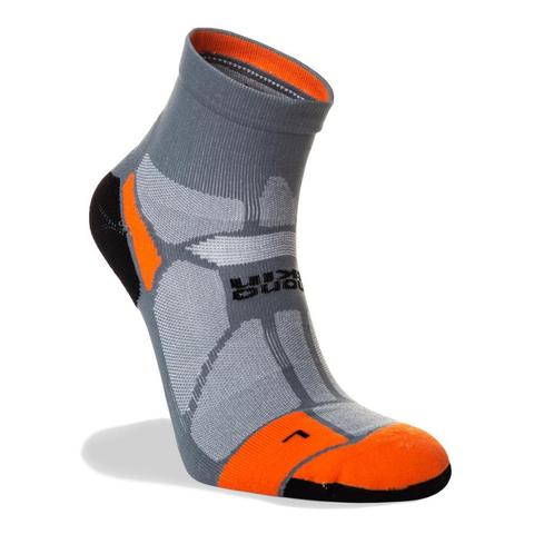 Hilly Marathon Fresh Anklet  Oranje/Grijs - 35-38, Sport en Fitness, Bergsport en Wandelen, Kleding, Nieuw, Verzenden