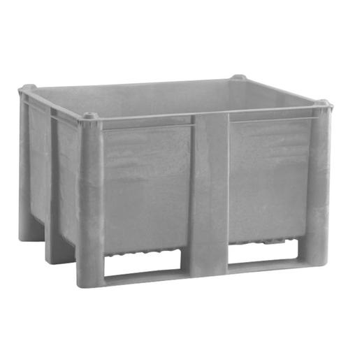 Kunststof Palletbox Grijs 1200 x 1000 x 760 mm 3 sleden -, Doe-het-zelf en Verbouw, Hout en Planken, Nieuw, Verzenden