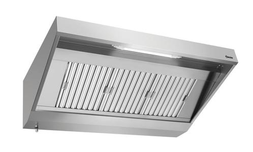 Bartscher Wandafzuigkap | CNS | Zonder Motor | 1600x900x450m, Witgoed en Apparatuur, Afzuigkappen, Ophalen of Verzenden